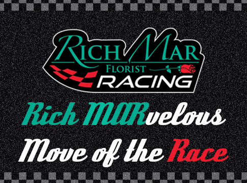 World Wide Technology Raceway Rich MARvelous Move of the Race