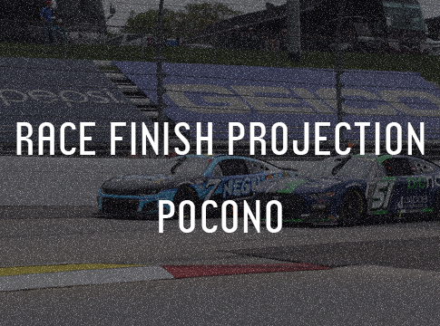 Statistical Cup Race Finish Projection: Pocono