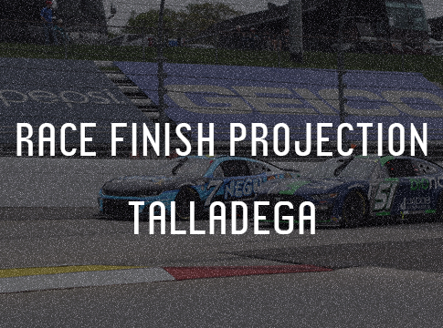 Statistical Cup Race Finish Projection: Talladega