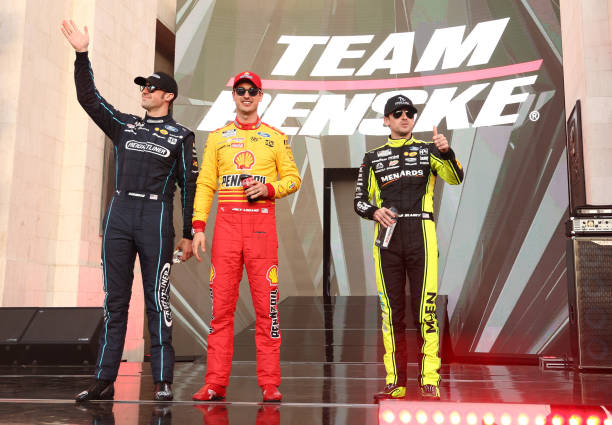 Austin Cindric, Joey Logano, & Ryan Blaney