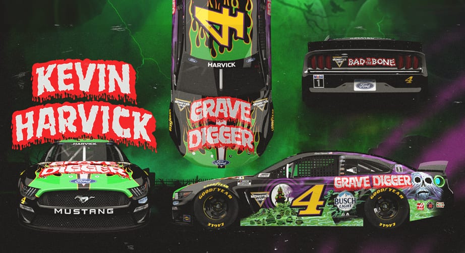 Harvick's Best Paint Schemes