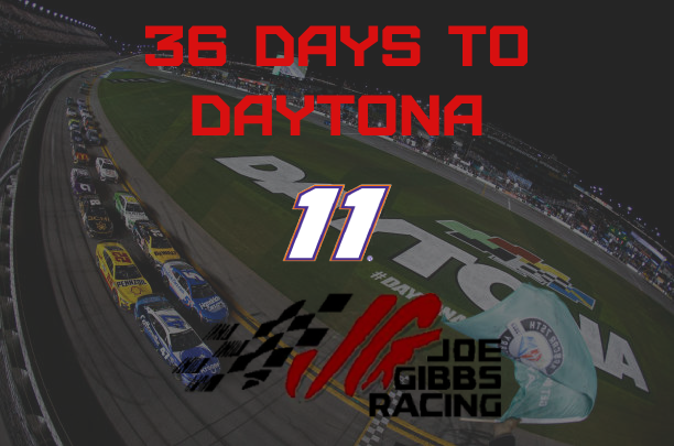 36 Days to Daytona: #11 Joe Gibbs Racing
