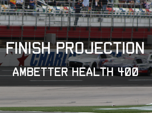 Statistical Cup Race Finish Projection: Atlanta