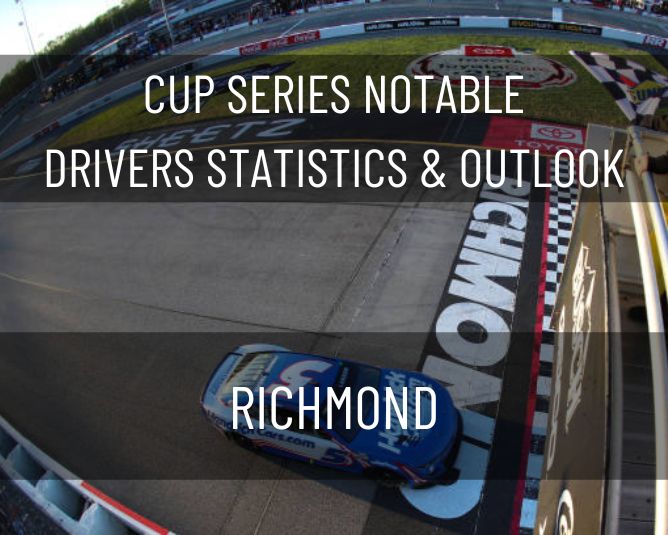 Cup Series Notable Drivers Statistics & Outlook: Richmond