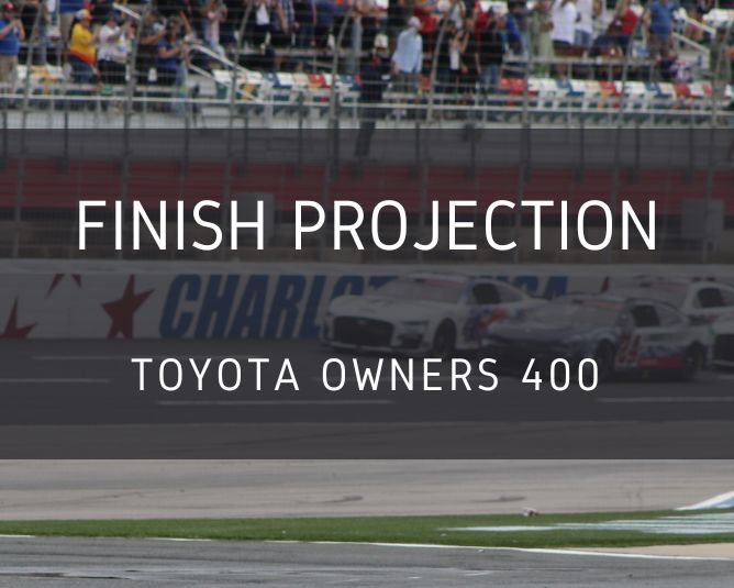 Statistical Cup Race Finish Projection: Richmond