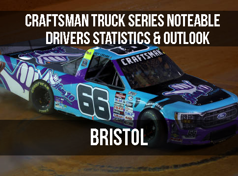 Craftsman Truck Series Notable Drivers Statistics & Outlook: Bristol