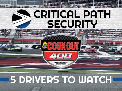 Critical Path Security 5 Drivers to Watch: Cook Out 400