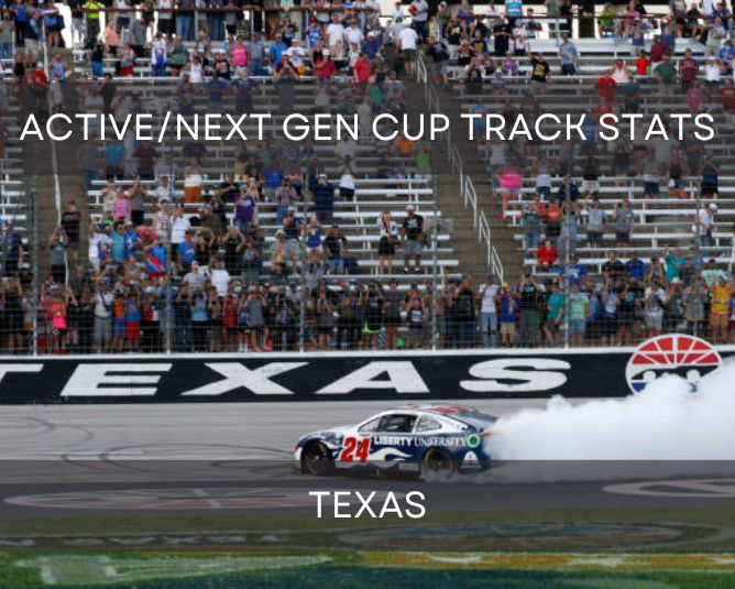 Active/Next Gen Cup Track Stats: Texas