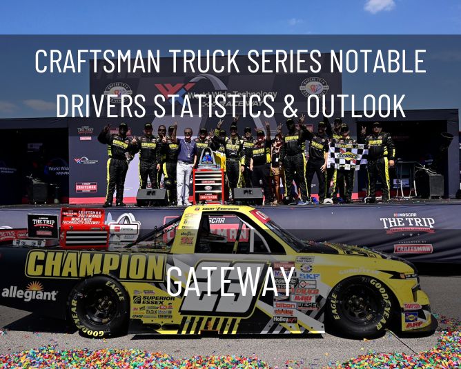 Craftsman Truck Series Notable Drivers Statistics & Outlook: Gateway