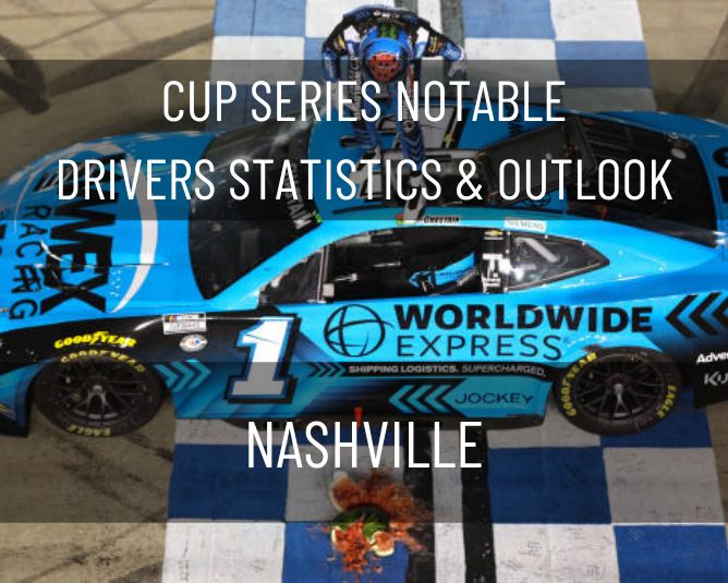 Cup Series Notable Drivers Statistics & Outlook: Nashville