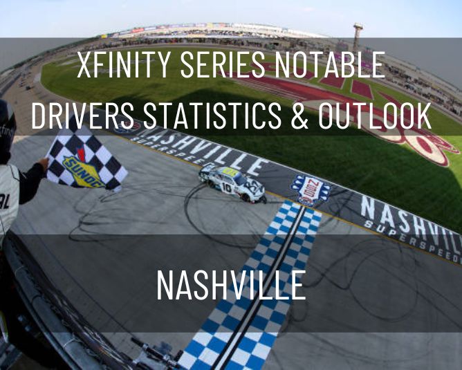 Xfinity Series Notable Drivers Statistics & Outlook: Nashville