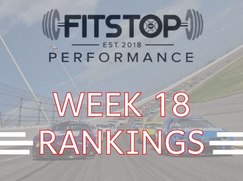 FitStop Performance Week 18 Power Rankings