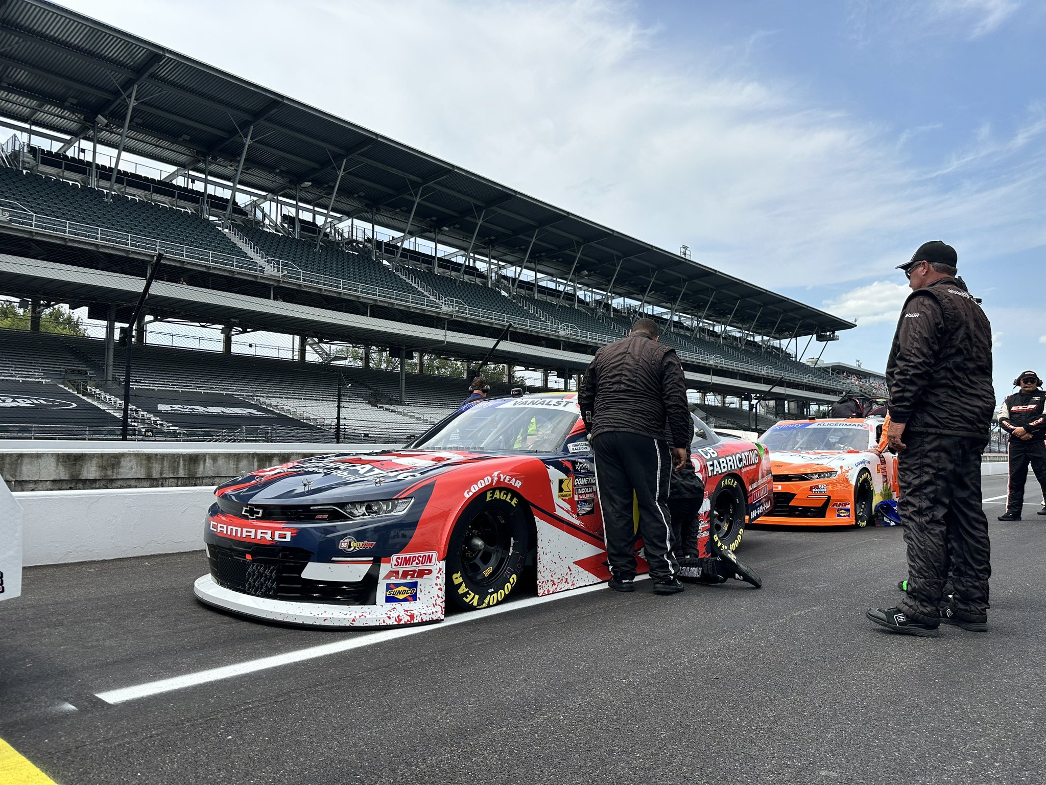 Greg Van Alst prepares to take on his home track for the first time.