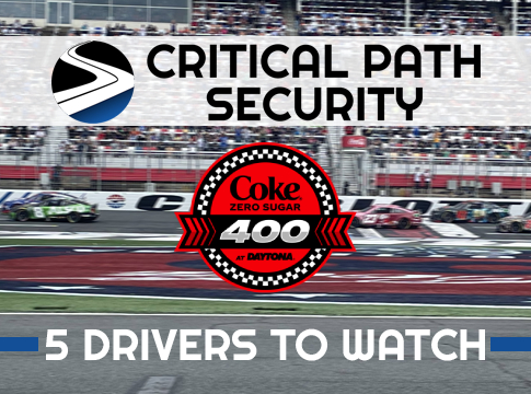 Critical Path Security 5 Drivers to Watch: Coke Zero Sugar 400