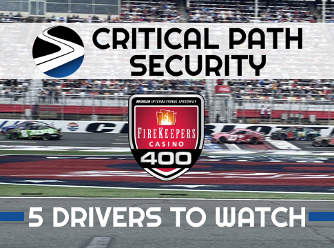 Critical Path Security 5 Drivers to Watch: FireKeepers Casino 400