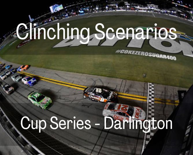 Clinching Scenarios: Cup Series – Darlington