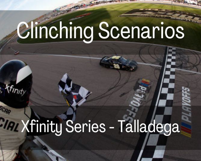 Clinching Scenarios: Xfinity Series – Talladega