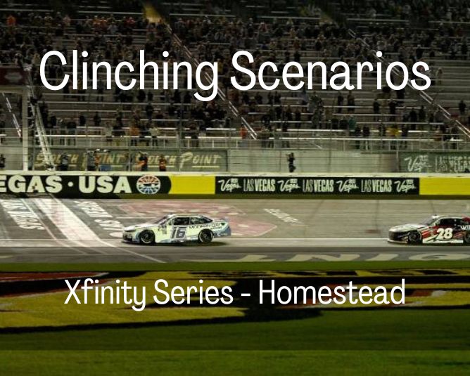 Clinching Scenarios: Xfinity Series – Homestead