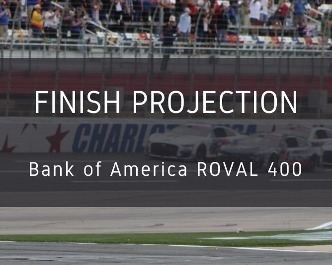 Statistical Cup Race Finish Projection: Charlotte Roval
