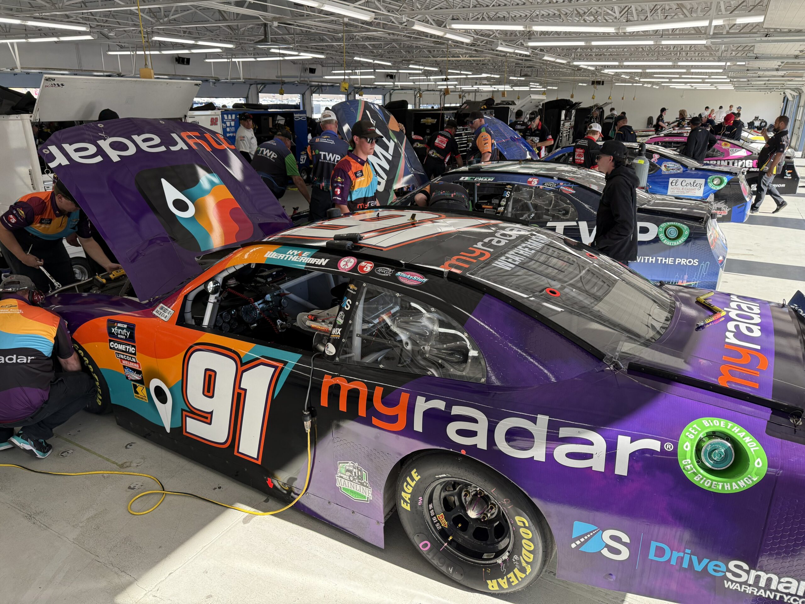 Kyle Weatherman at LVMS