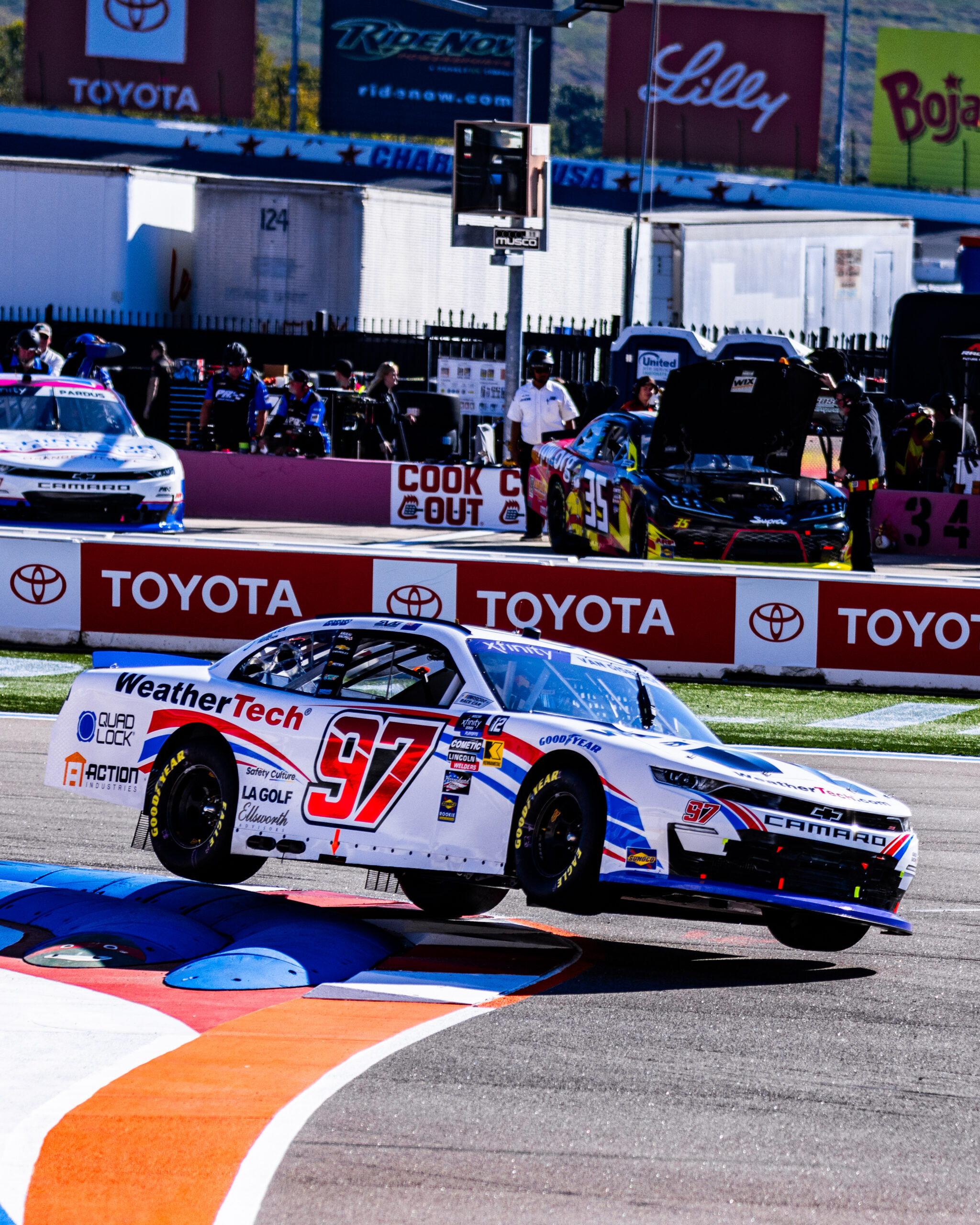 Shane Van Gisbergen won the pole for the Drive for the Cure 250.