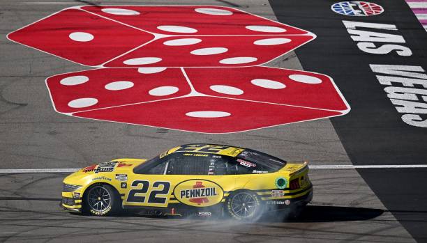 Joey Logano Vegas Win
