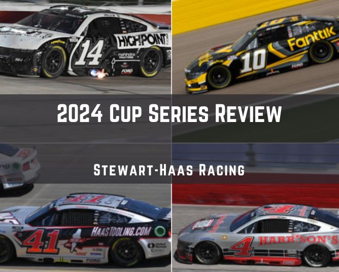 2024 Cup Series Statistical Driver Review: Stewart-Haas Racing