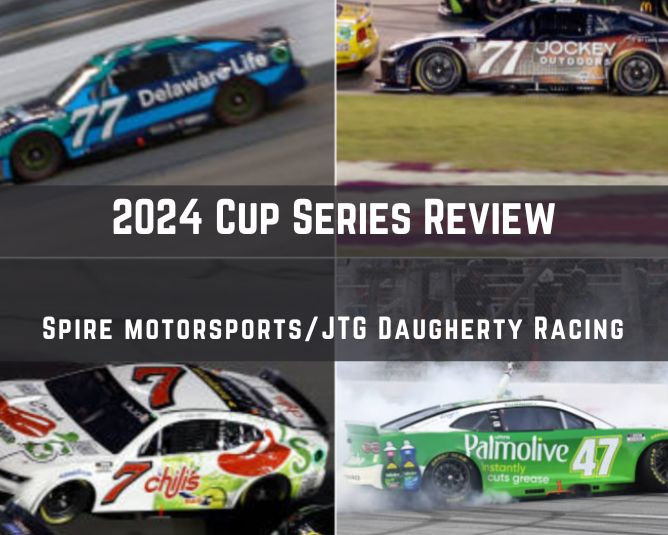 2024 Cup Series Statistical Driver Review: Spire/JTG Daugherty