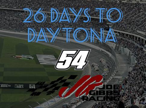 26 Days to Daytona: Joe Gibbs Racing #54