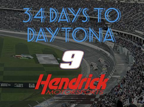34 Days to Daytona: Hendrick Motorsports #9