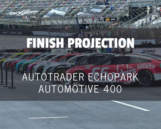 Statistical Cup Race Finish Projection: Dover