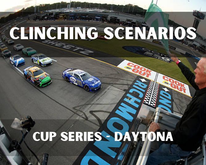 Clinching Scenarios: Cup Series – Daytona