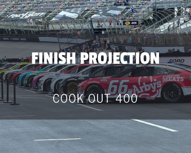 Statistical Cup Race Finish Projection: Richmond