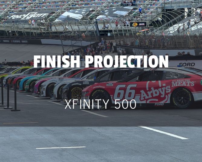 Statistical Cup Race Finish Projection: Martinsville
