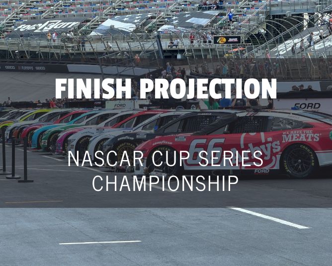 Statistical Cup Race Finish Projection: Phoenix