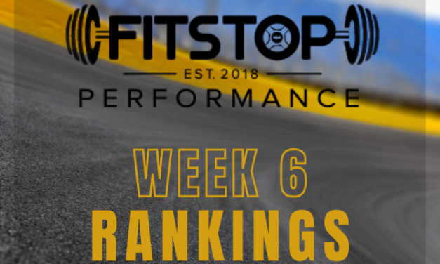 FitStop Performance 2026 Week 6 Power Rankings