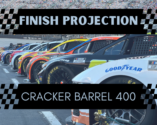 Statistical Cup Race Finish Projection: Nashville