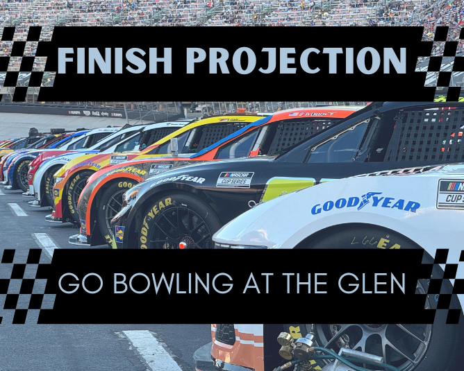 Statistical Cup Race Finish Projection: Watkins Glen