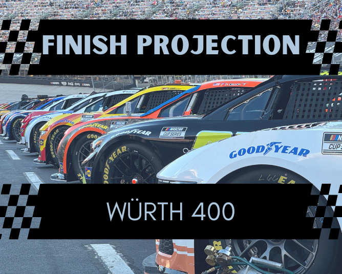 Statistical Cup Race Finish Projection: Texas