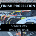 Statistical Cup Race Finish Projection: San Diego