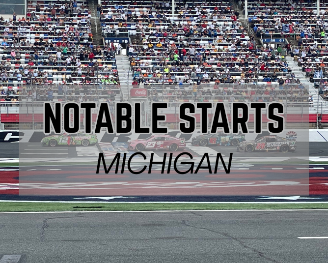 Notable Starts: Michigan Weekend