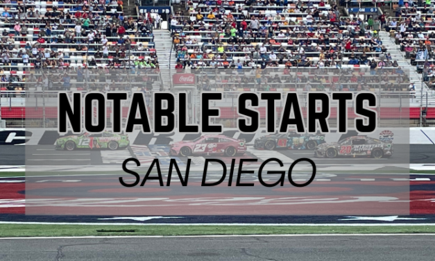 Notable Starts: San Diego Weekend