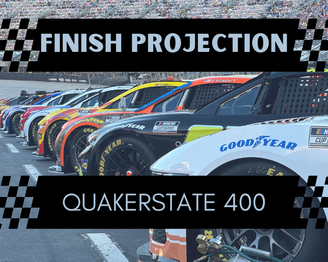 Statistical Cup Race Finish Projection: Atlanta
