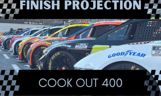 Statistical Cup Race Finish Projection: Richmond