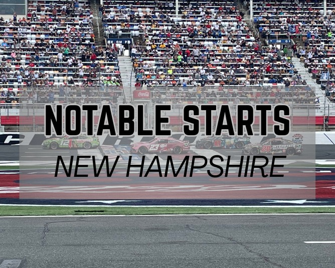 Notable Starts: New Hampshire Weekend