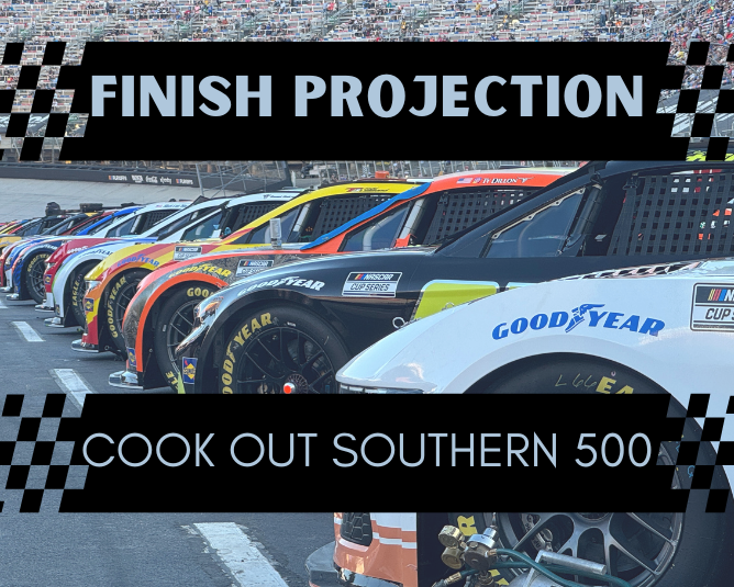 Statistical Cup Race Finish Projection: Darlington