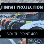 Statistical Cup Race Finish Projection: Las Vegas